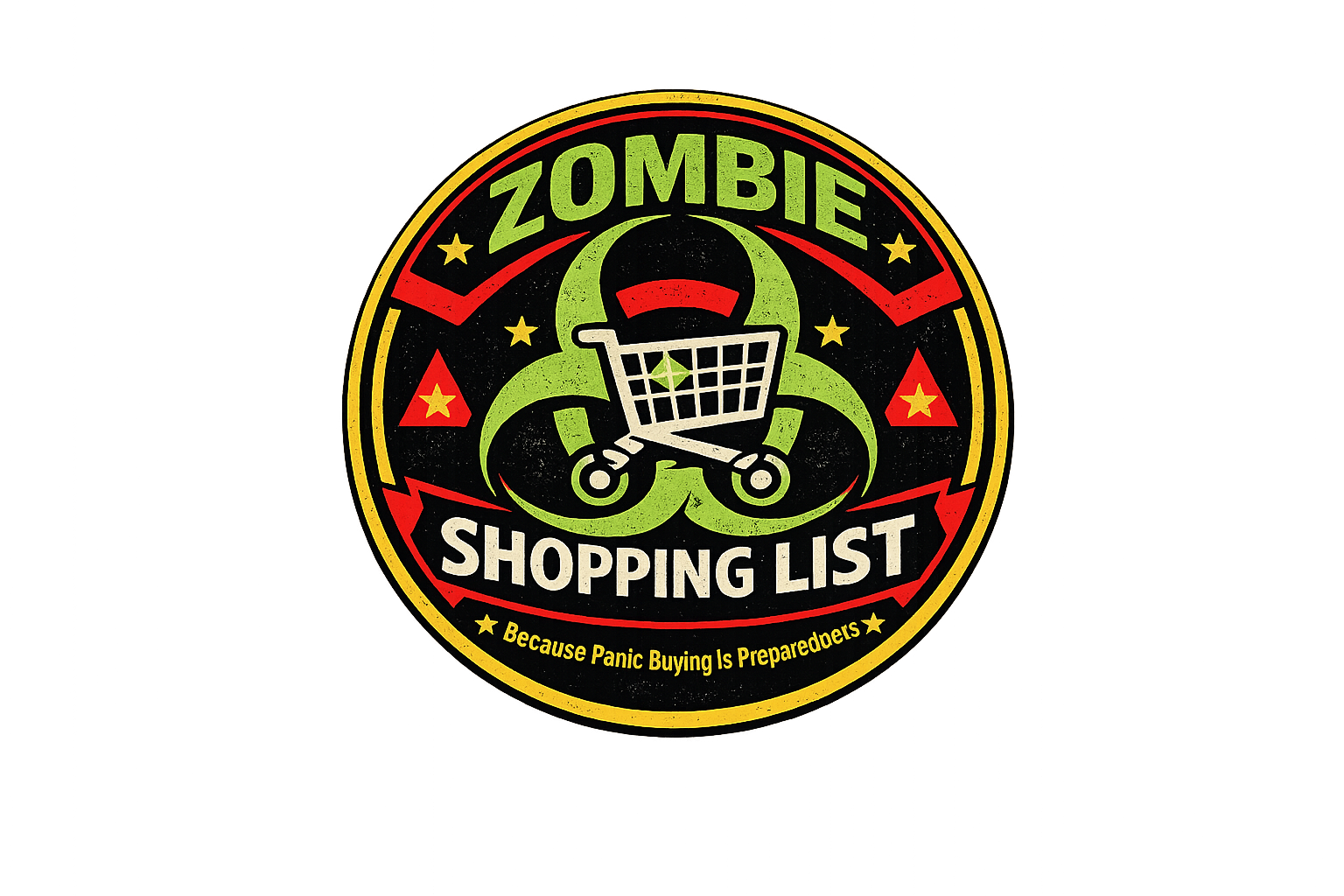 Zombie Shopping List Logo